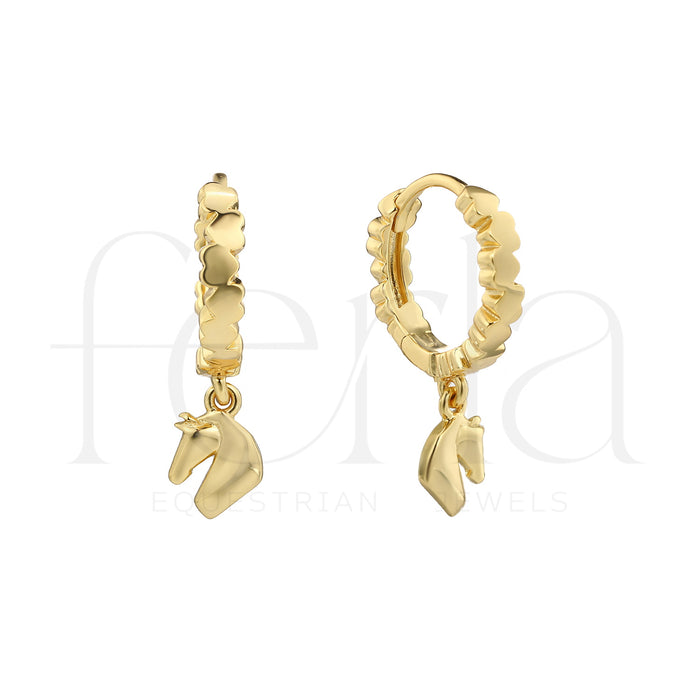 HOOP CUORI  PEGASO GOLD